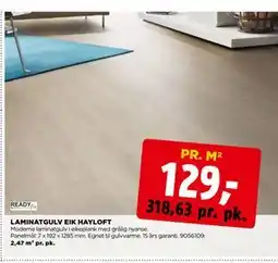 jem & fix LAMINATGULV EIK HAYLOFT tilbud