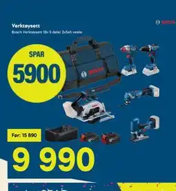 Maxbo Verktøysett tilbud