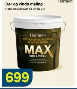 Maxbo Dør og vindu maling tilbud