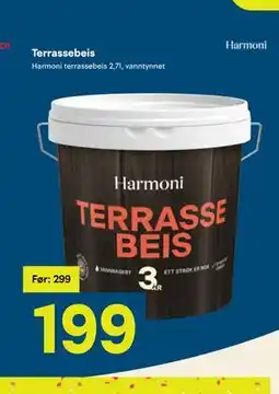 Maxbo Terrassebeis tilbud