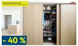 Maxbo Garderobeinnredning fra Elfa tilbud