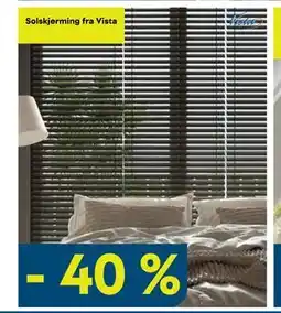 Maxbo Solskjerming fra Vista tilbud