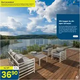 Maxbo Royal terrassebord tilbud