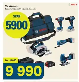 Maxbo Verktøysett tilbud