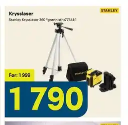 Maxbo Krysslaser tilbud