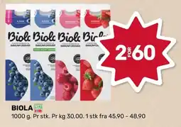 Coop Marked Biola tilbud