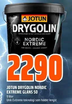 Coop Obs Jotun drygolin nordic extreme glans 50 tilbud