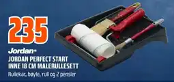 Coop Obs Jordan perfect start inne 18 cm malerullesett tilbud