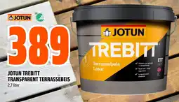 Coop Obs Jotun trebitt transparent terrassebeis tilbud