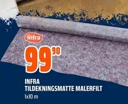 Coop Obs Infra tildekningsmatte malerfilt tilbud