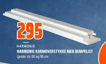 Coop Obs Harmonie karmoverstykke med dempelist tilbud