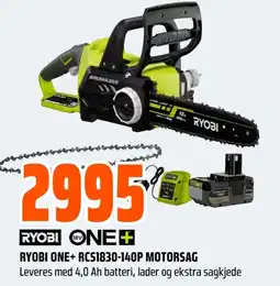 Coop Obs Ryobi one+ rcs1830-140p motorsag tilbud
