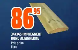 Coop Obs 34X145 IMPREGNERT RUND ALTANREKKE tilbud