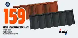 Coop Obs Isola powertekk takplate tilbud
