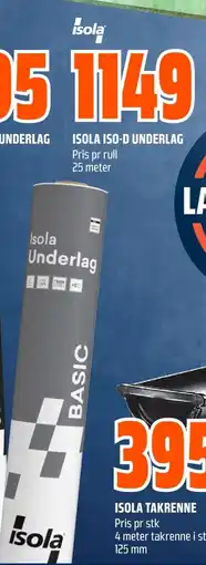 Coop Obs Isola iso-d underlag tilbud