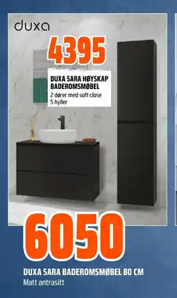 Coop Obs Duxa sara baderomsmøbel 80 cm tilbud