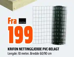 Coop Obs Krifon nettinggjerde pvc-belagt tilbud