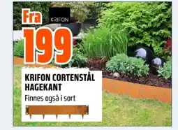 Coop Obs KRIFON CORTENSTÅL HAGEKANT tilbud
