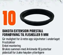 Coop Obs Dakota extension pidestall forhøyning til flisheller 9 mm tilbud