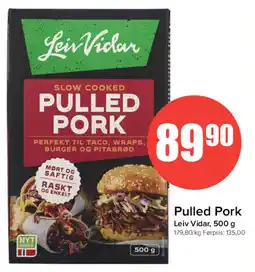 Spar Pulled Pork tilbud