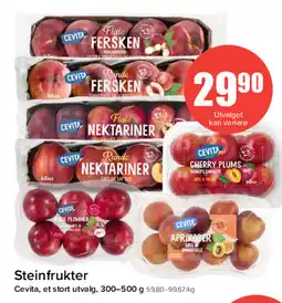 Spar Steinfrukter tilbud