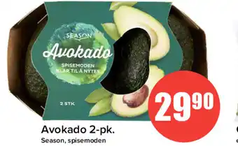 Spar Avokado 2-pk. tilbud