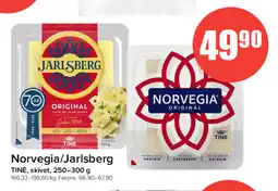 Spar Norvegia/Jarlsberg tilbud