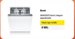 Skousen Bosch SMV6ZCX27E Serie 6, Integrert oppvaskmaskin tilbud