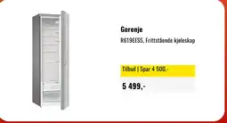 Skousen Gorenje R619EES5, Frittstående kjøleskap tilbud
