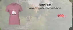 Sport 1 JOTUNHEIM Varde T-skjorte med print dame tilbud