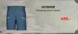 Sport 1 JOTUNHEIM Fossberg shorts dame tilbud
