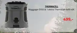 Sport 1 THERMACELL Myggjager EX55 & 1 ekstra Thermacell Refill 40t. tilbud