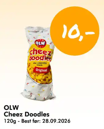 Havaristen OLW Cheez Doodles tilbud