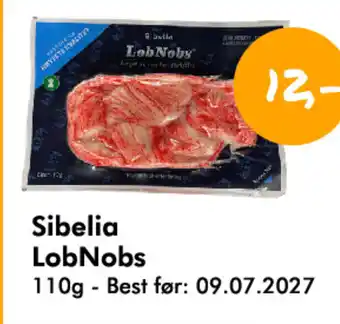 Havaristen Sibelia LobNobs tilbud