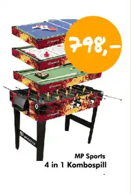 Havaristen MP Sports 4 in 1 Kombospill tilbud