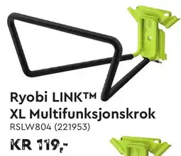 Mekk Ryobi LINK™ XL Multifunksjonskrok tilbud
