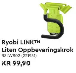 Mekk Ryobi LINK™ Liten Oppbevaringskrok tilbud