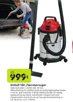 Mekk Einhell Våt-/tørrstøvsuger tilbud