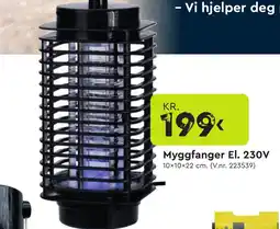 Mekk Myggfanger El. 230V tilbud