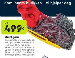 Mekk Ørretgarn tilbud