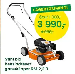 Felleskjøpet Stihl bio bensindrevet gressklipper RM 2,2 R tilbud