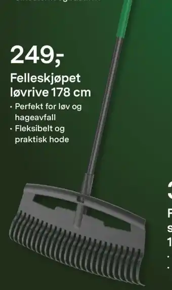 Felleskjøpet Felleskjøpet løvrive 178 cm tilbud