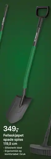 Felleskjøpet Felleskjøpet spade spiss 119,5 cm tilbud
