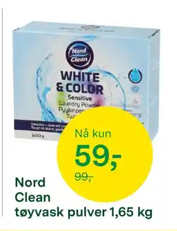 Felleskjøpet Nord Clean tøyvask pulver tilbud