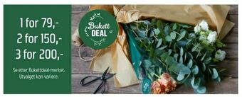 Coop Obs Bukett DEAL tilbud