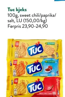 Jacobs Tuc kjeks tilbud