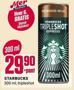 Europris STARBUCKS tilbud