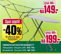 Europris TØRKESTATIV tilbud