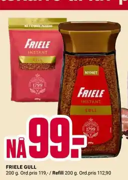 Europris FRIELE GULL tilbud