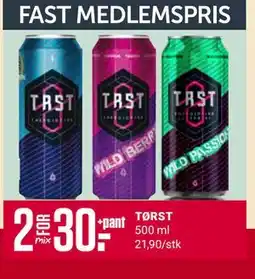 Europris TØRST, Medlemspris tilbud